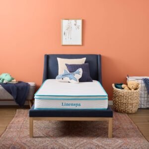 Linenspa 8 Inch Memory Foam and Spring Hybrid Mattress Review