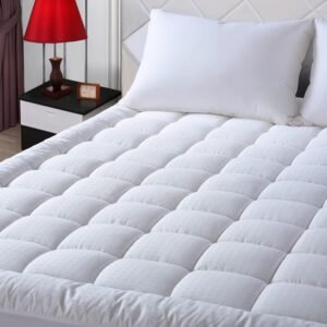 EASELAND Queen Size Mattress Pad Pillow Top: Luxurious Comfort & Support