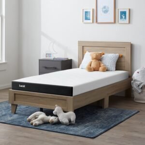 Lucid 5 Inch Gel Memory Foam Mattress – Firm Feel – Twin
