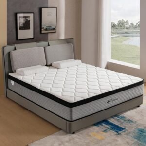 OGIAWA 14 Inch Queen Hybrid Memory Foam Mattress Review – Luxury Comfort & Support