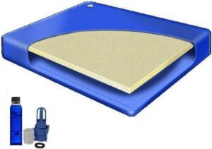 California King 72 x 84 Semi Waveless Waterbed Mattress Review