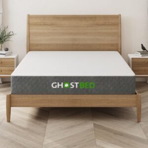 GhostBed Classic 11 Inch Gel Memory Foam & Latex Mattress – Full | Premium Comfort & Support