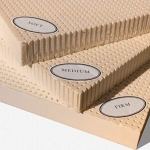 Luxurious 100% Natural Latex Mattress Topper – Queen Size