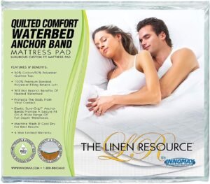 INNOMAX The Linen Resource Quilted Comfort Waterbed Mattress Pad Review