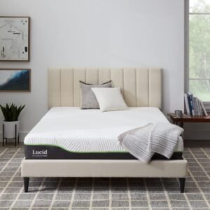 LUCID 10 Inch Latex Hybrid Mattress Review: Medium-Firm Support