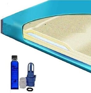 California King 80% Semi Waveless Waterbed Mattress Review