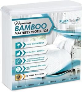 PlushDeluxe Premium Bamboo Mattress Protector Review