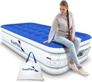 EnerPlex Air Mattress with Built-in Pump – Versatile & Durable Inflatable Bed