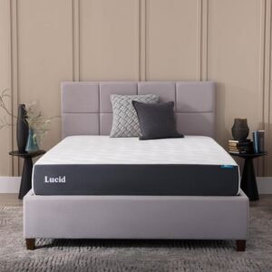 LUCID 10 Inch Memory Foam Mattress: Plush Feel and Quality Comfort