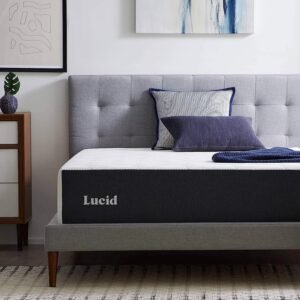 LUCID 14 Inch Memory Foam Mattress – Plush Feel Review