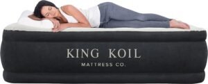 King Koil Luxury Plush Pillow Top Queen Size Air Mattress Review
