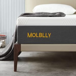 Molblly 12 Inches King Size Gel Memory Foam Mattress Review