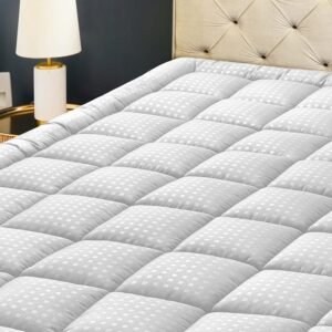 HYLEORY King Mattress Pad Review: Breathable Comfort & Enhanced Softness
