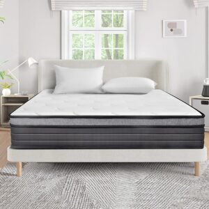 EIUE Queen Size Mattress – Supportive Hybrid Bed-In-A-Box | Dream Mattress