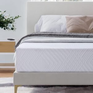 Dyonery Queen Mattress 10 Inch Green Tea Memory Foam – Luxury Sleep Experience