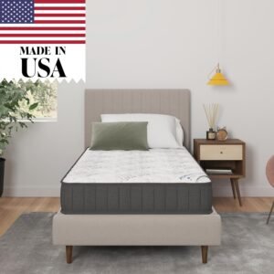 Ottomanson 9″ Twin Mattress in a Box: Personalized Comfort & Durable Support