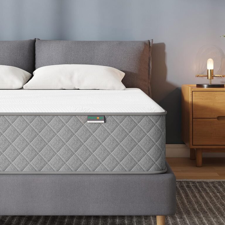 Mattress Queen Size, 10 Inch Memory Foam Firm Queen Mattress Size with Hybrid Queen Bed Mattress in a Box Pressure Relief & Supportive Queen Size Mattress