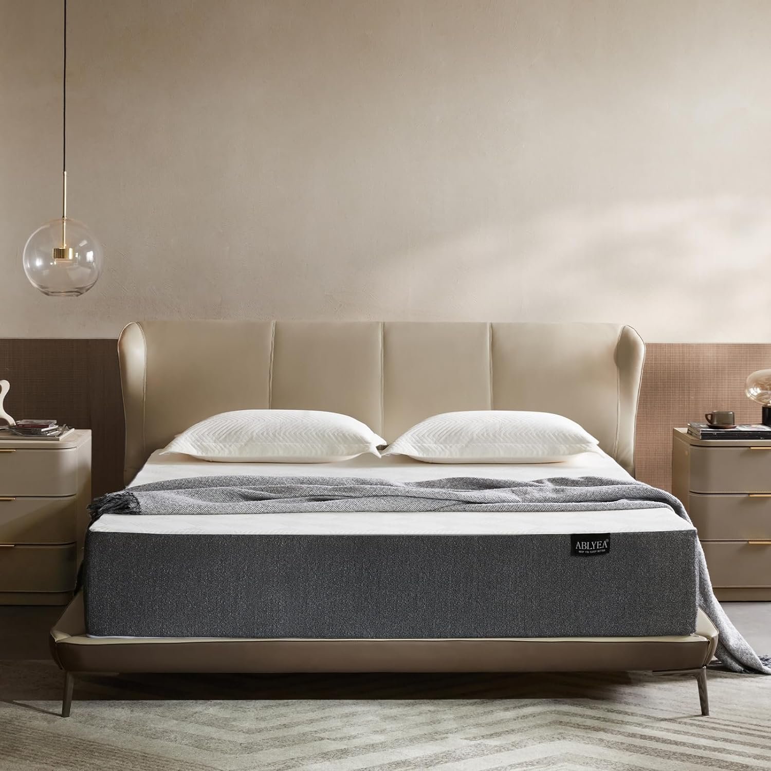 Queen Mattress 10 Inch Gel Memory Foam Mattress in a Box - CertiPUR-US Certified/Pressure Relief/Medium Firm Queen Size Bed Mattresses