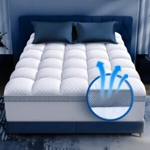 Luxurious Comfort and Wellness: Biteany Premium Memory Foam Mattress Topper Queen Review