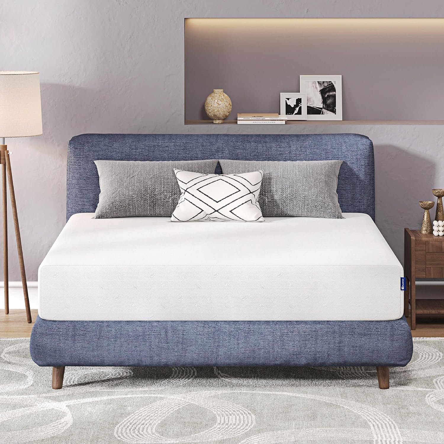 Avenco Queen Size Mattress, 10 Inch Memory Foam Queen Mattress in a Box for Comfort Sleep & Pressure Relief, CertiPUR-US Certified Medium Firm Queen Mattresses