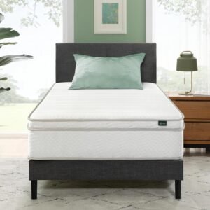 ZINUS 10 Inch Foam and Spring Hybrid Mattress: Comfort, Support, Durability