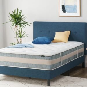 Zinus 12 Inch Cooling Comfort Support Hybrid Mattress – Superior Sleep Innovation