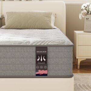 KOW 12 Inch Gel Memory Foam King Mattress Review
