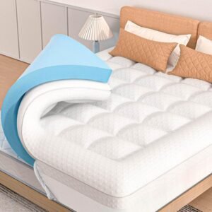 AprLeaf Pillow Top Mattress Topper Queen Size – Review & Benefits