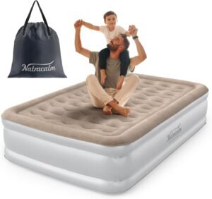NatraCalm Air Mattress Full with Built-in Pump – Comfort & Convenience Guaranteed