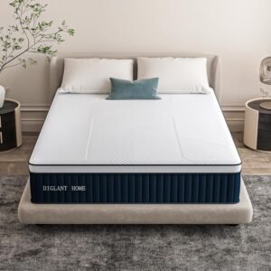 DIGLANT 14-Inch King Memory Foam Hybrid Mattress Review