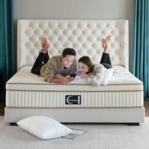 SURLUNKEYS Gel Foam Hybrid Mattress: Comfort, Support & Pressure Relief