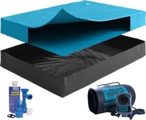 Free-Flow Hardside Waterbed Bundle – Premium Comfort and Durability