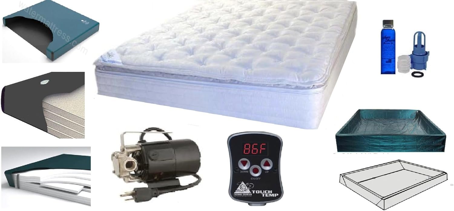 Queen Softside Waterbed Mattress