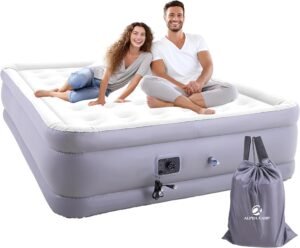 ALPHA CAMP 19” Queen Air Mattress: Comfort Anywhere