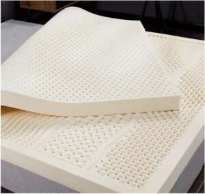 WKXTECZT 100% Natural Latex Mattress: Premium Sleep Comfort
