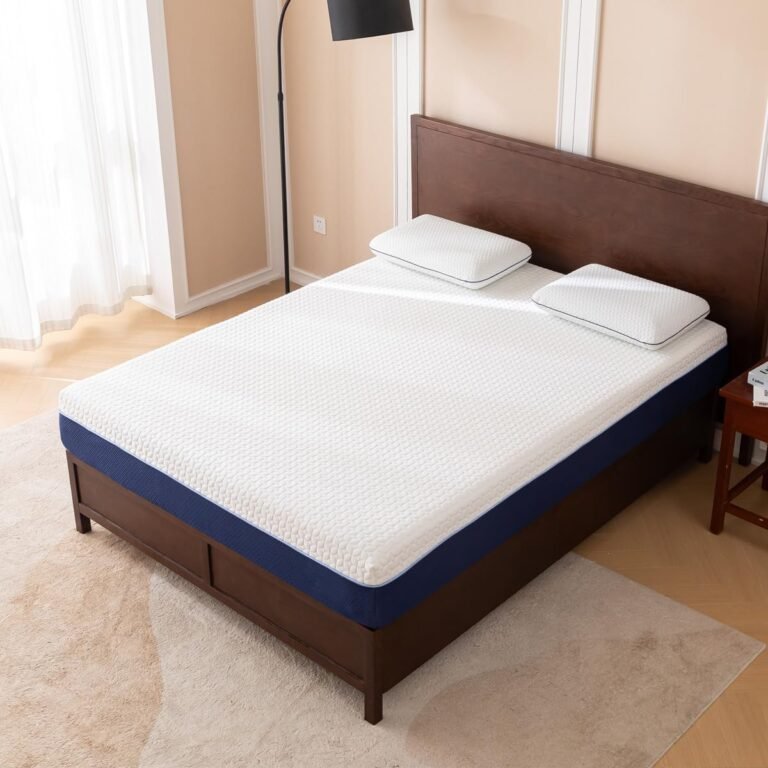 Full Mattress for full Size Mattress Bed, 6 Inch Cooling Gel Memory Foam Mattress for Pressure Relieving & Cooler Sleep, Medium Firm Mattress for Adults, Bed in a Box, CertiPUR-US