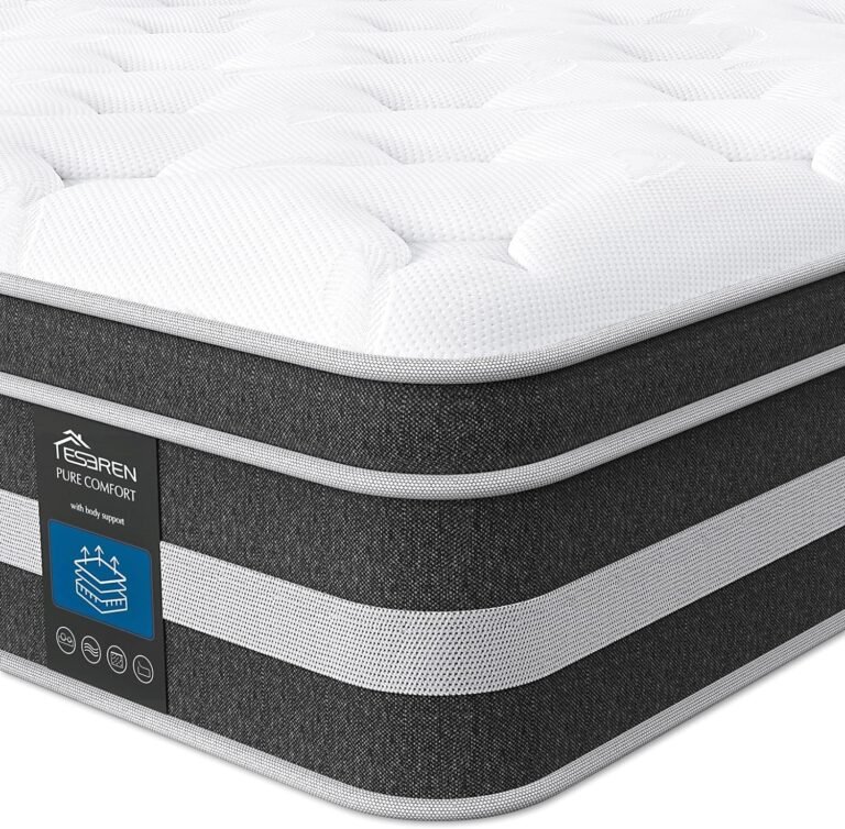 Full Size Mattress 12 inch, Gel Memory Foam Hybrid Mattress, Individual Pocket Spring Full Bed Mattress, Breathable - Medium Firm -Motion Isolation Double Mattress, 75 x 54 x 12 Inch Full Mattress