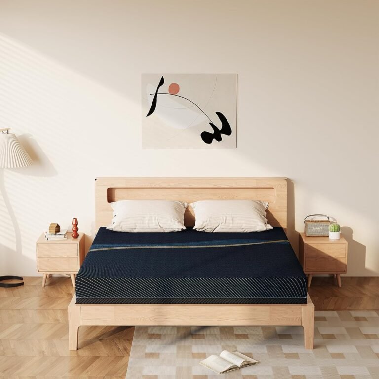 Crystli King Mattress 10 Inch, Gel Memory Foam King Size Mattresses, Activated Charcoal Infused, Medium Firm Bed Mattress in a Box for Pressure Relief, Fiberglass-Free, CertiPUR-US Certified, Black