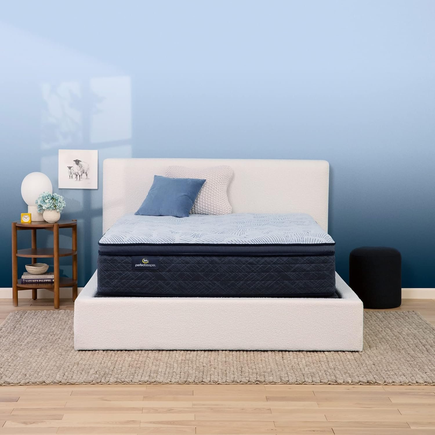 Serta Perfect Sleeper Enhanced 14.5" Twin XL Mattress - Plush Pillow Top, Cooling Gel Memory Foam, Pocket Innersprings for Motion Isolation, Edge Support, CertiPUR-US Certified - Nurture Night
