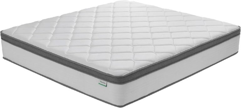 Novilla Full Size Mattress, 12 Inch Hybrid Mattress Full with Comfort Foam, Innerspring Mattresses in a Box, Foam and Spring for Pressure & Pain Relief, Soft Feel but Supportive