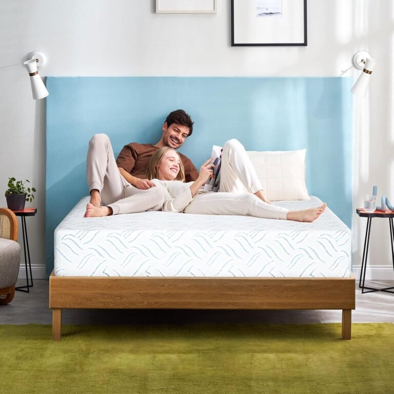 Full Memory Foam Mattress, 10 Inch Memory Foam Mattress in a Box, Fiberglass Free, Medium Feel, Breathable Cooling Layers, Certified Safe Materials for Pressure & Pain Relief, Soft and Comfortable