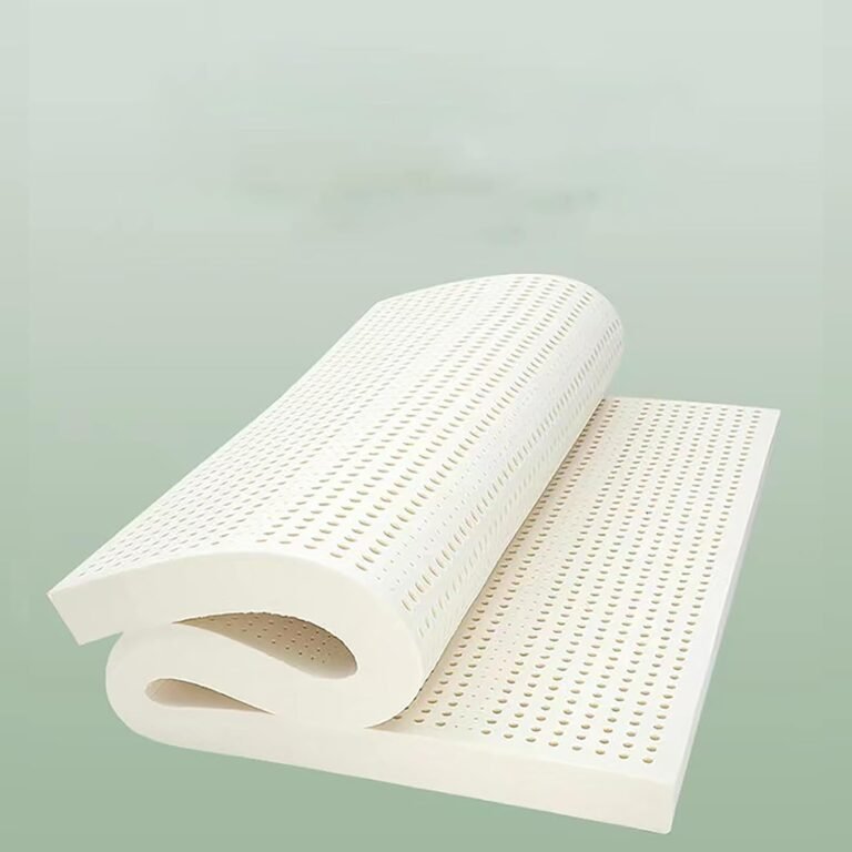 Latex Mattress Topper with Organic Cotton Cover, Medium Firm 1/2/3/4 Inch Thick, Latex Bed Mat, Maintain Deep Sleep,King,76x80x1in