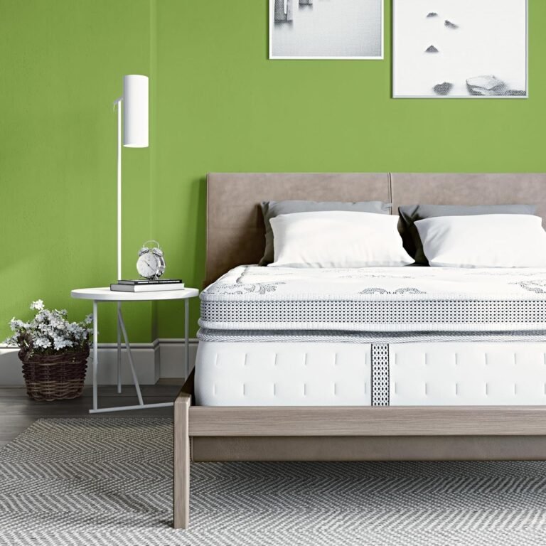 Classic Brands Decker Cool Gel Memory Foam and Innerspring Hybrid 10-Inch Mattress, Mattress in a Box, King