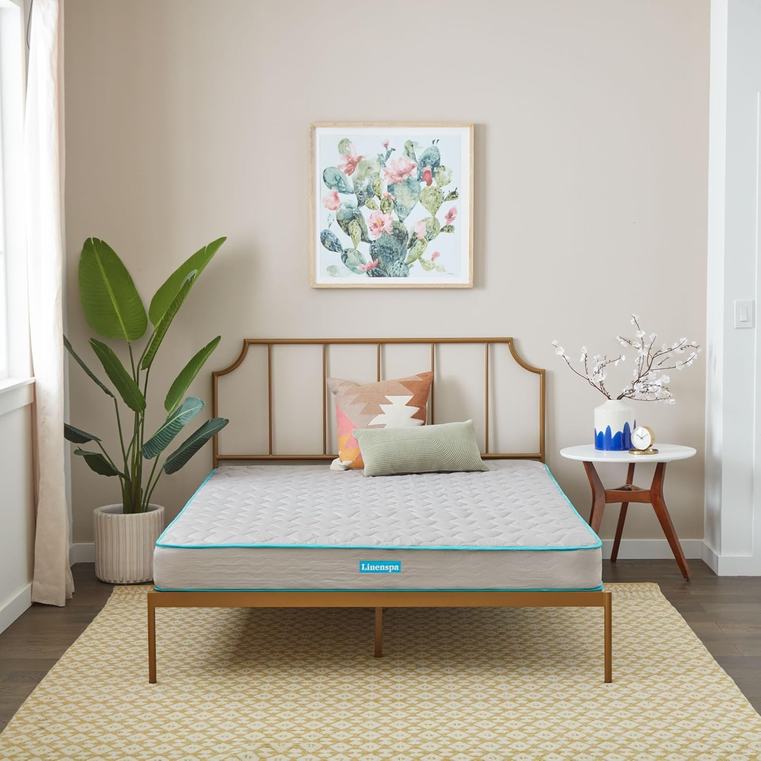 Linenspa 6 Inch Memory Foam Mattress - Firm Feel - Full