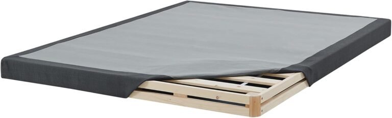 Hercules 4 Inch Low Profile Foundation Mattress Box Spring Replacement, King Review