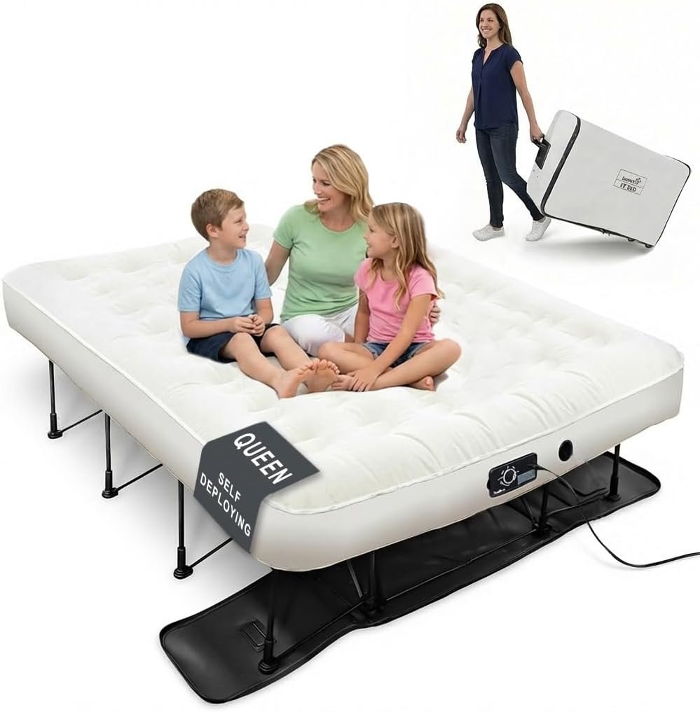 Ivation EZ®-Bed Queen Inflatable Air Mattress Review