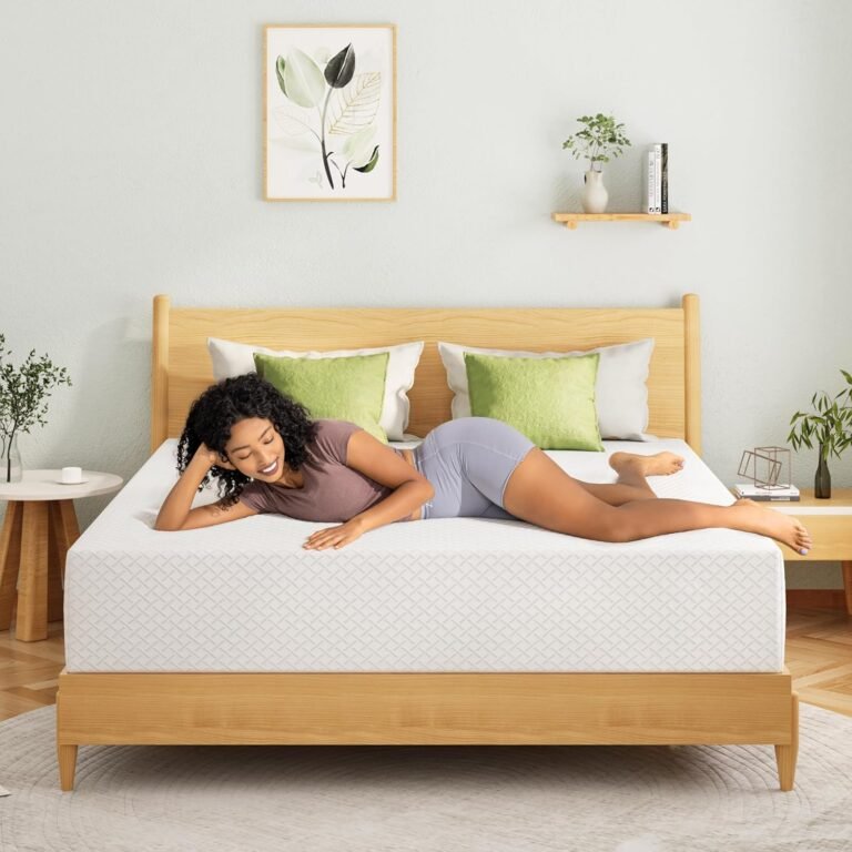 EGOHOME 10 Inch Queen Mattress, Memory Foam Mattress in a Box with Cooling Green Tea Gel Review