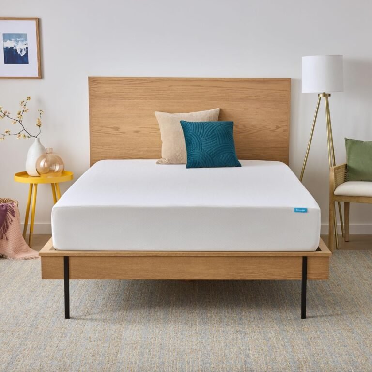 Linenspa 10 Inch Gel Infused Memory Foam Mattress – Full Size – Medium Plush - Cooling Gel - Mattress in a Box - Primary or Guest Bedroom - Pressure Relieving and Breathable – CertiPUR-US Certified