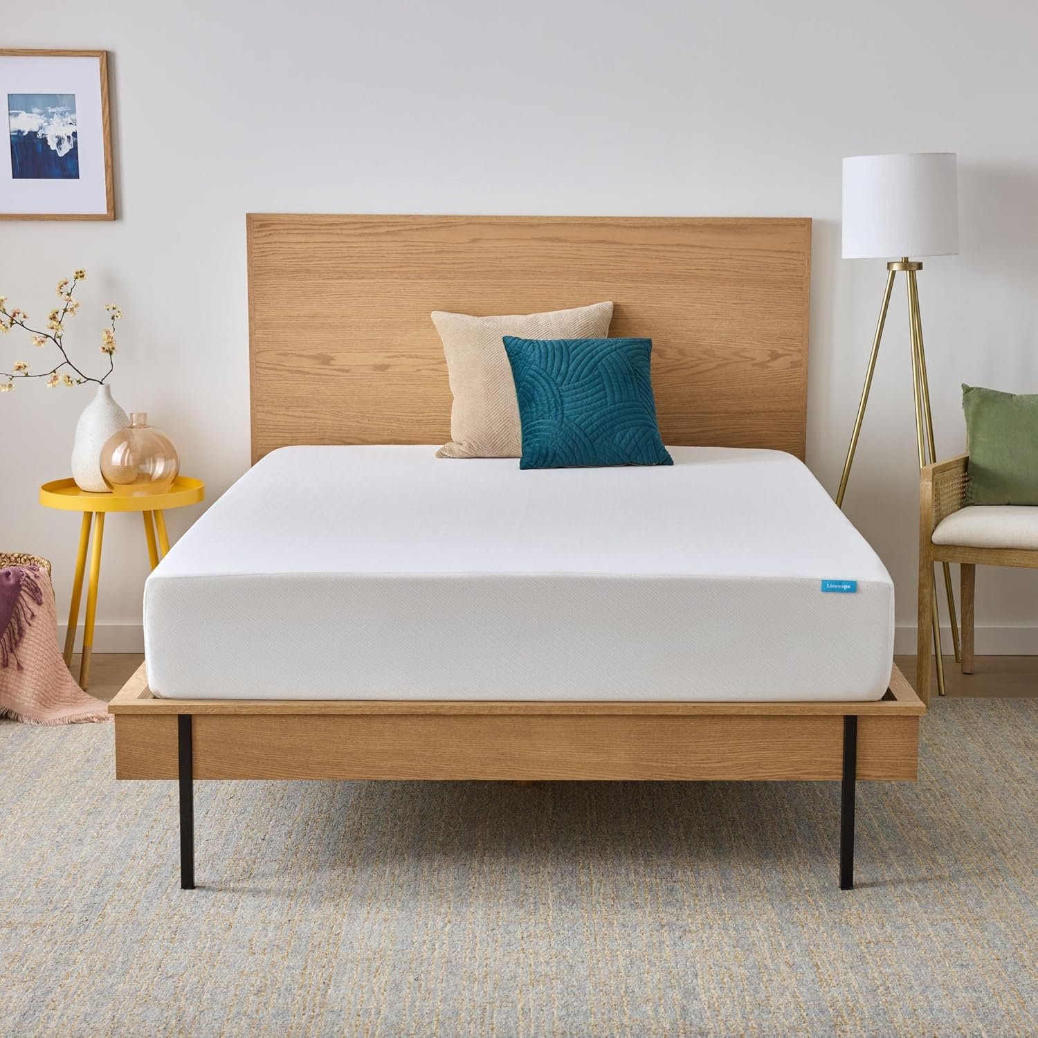 Linenspa 10 Inch Gel Infused Memory Foam Mattress – Full Size – Medium Plush - Cooling Gel - Mattress in a Box - Primary or Guest Bedroom - Pressure Relieving and Breathable – CertiPUR-US Certified