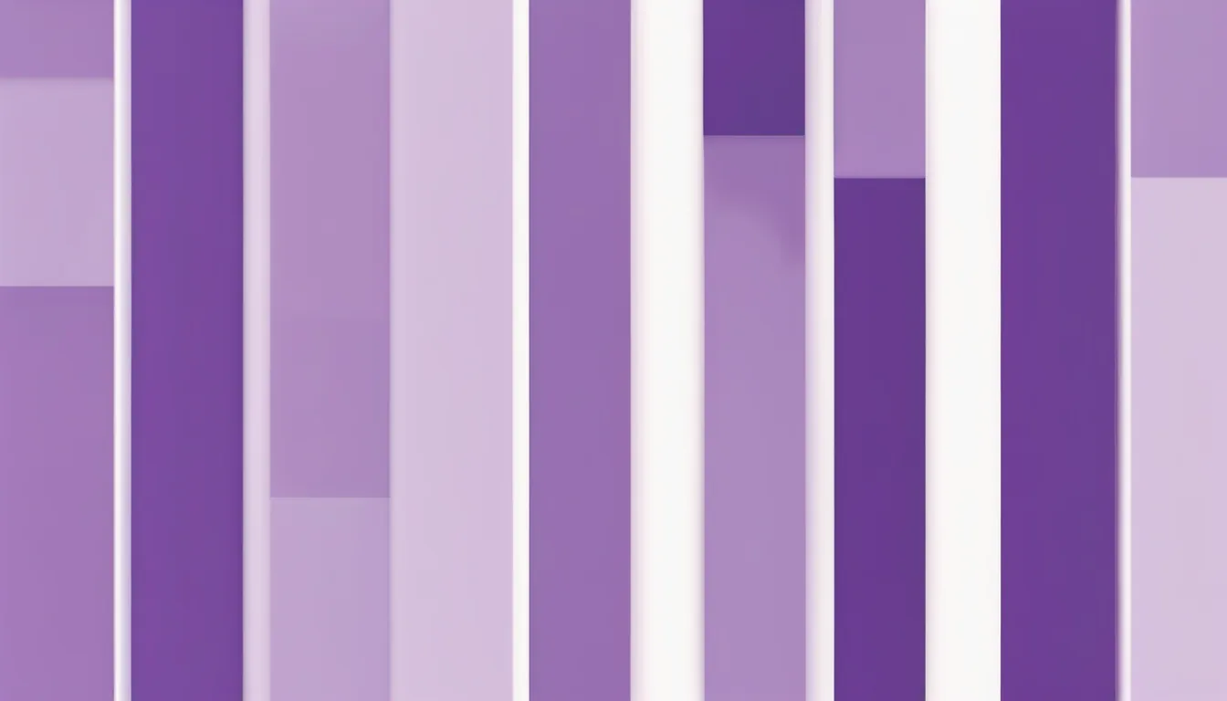 Abstract narrowing funnel illustration in violet and pale lilac on white — decorative header for Mattress Finder: Match a Mattress to How You Sleep